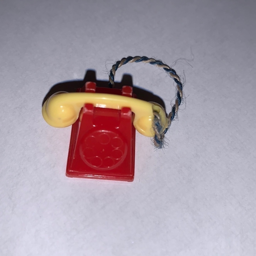 Vintage Renwal no 28 Dollhouse Mini Rotary Phone